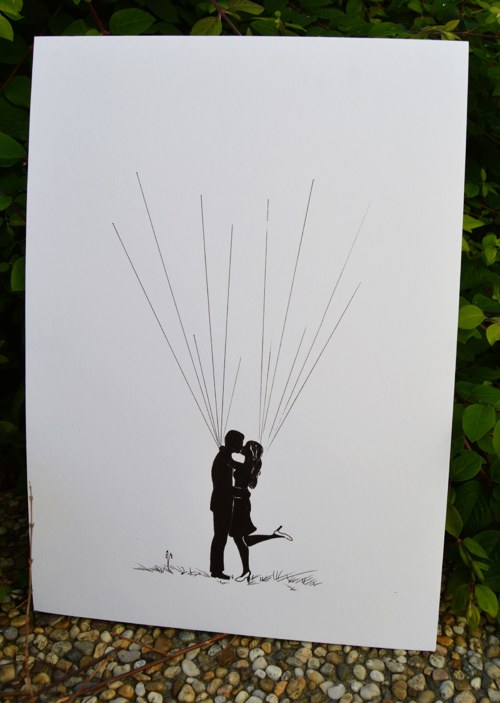 Romantický svatební strom — foto 1