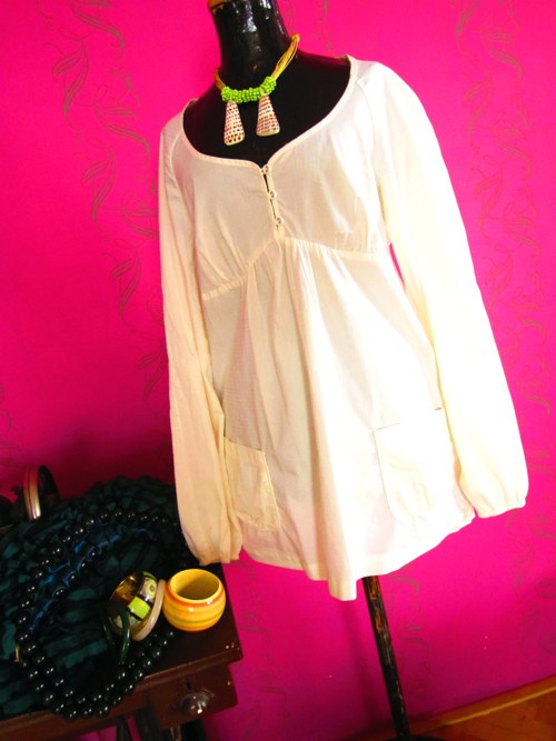 Tunika vintage cream — foto 1