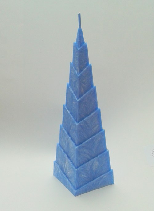Svíčka z palmového vosku - Pyramida
