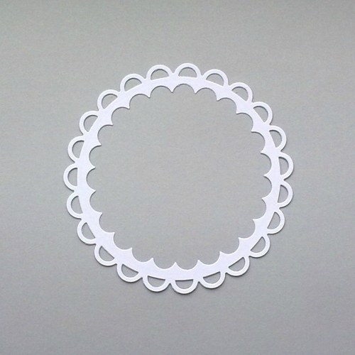 Výsek - Obloučková rozeta s otvorem 13cm