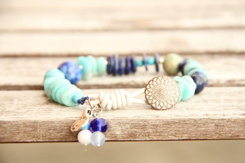 Bohemian amazonit/lapis lazuli — foto 1
