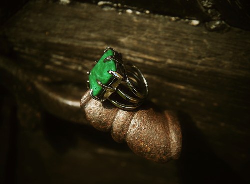 Nerezový prsten ...." Green day " — foto 1