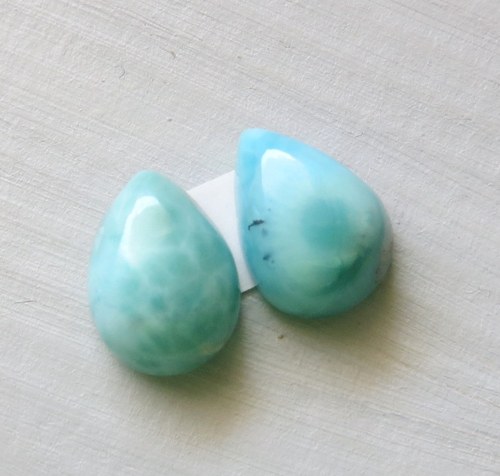 Larimar , Andělský kámen,pár č.1 — foto 1