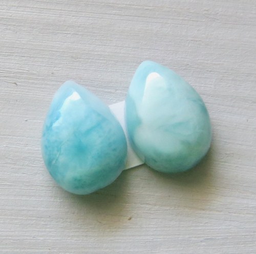 Larimar , Andělský kámen,pár č.2 — foto 1