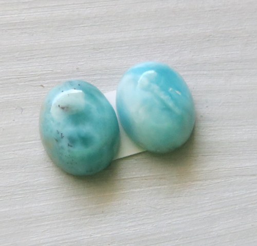 Larimar , Andělský kámen,pár č.6 — foto 1