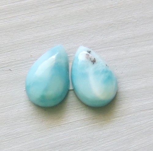 Larimar , Andělský kámen,pár č.9 — foto 1