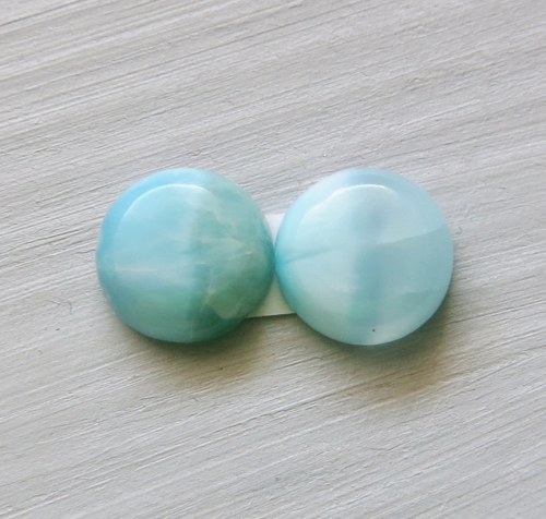 Larimar , Andělský kámen,pár č.13 — foto 1
