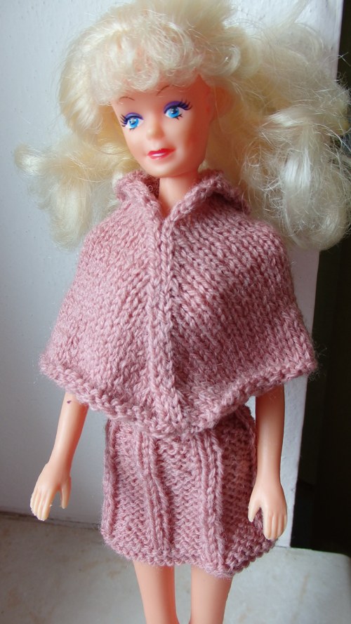 Barbie-starorůžový komplet — foto 1
