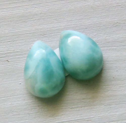 Larimar , Andělský kámen,pár č.15 — foto 1