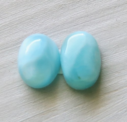Larimar , Andělský kámen,pár č.17 — foto 1