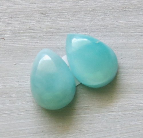 Larimar , Andělský kámen,pár č.19 — foto 1