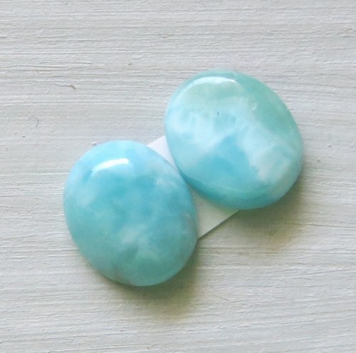 Larimar , Andělský kámen,pár č.20 — foto 1
