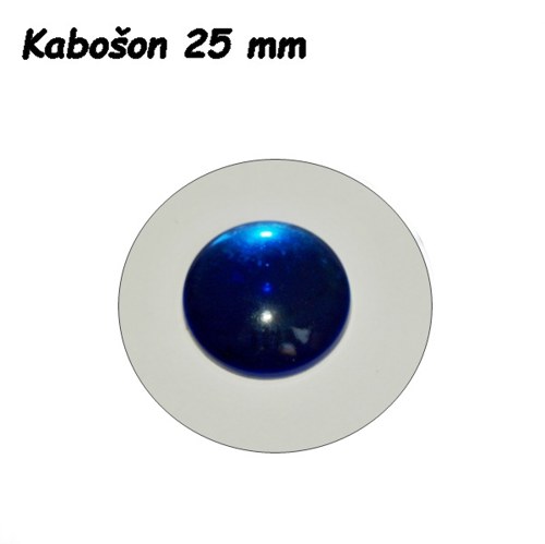 Kabošon Preciosa - Cobalt 25 mm — foto 1