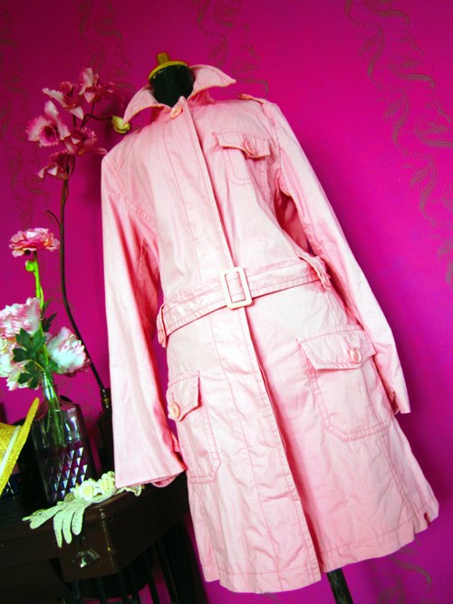 SLEVA!Kabát pink — foto 1