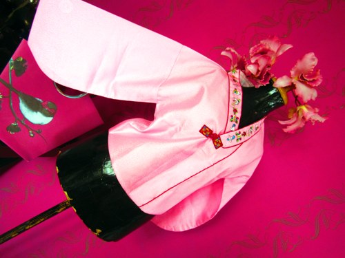 Pink kimono komplet — foto 1