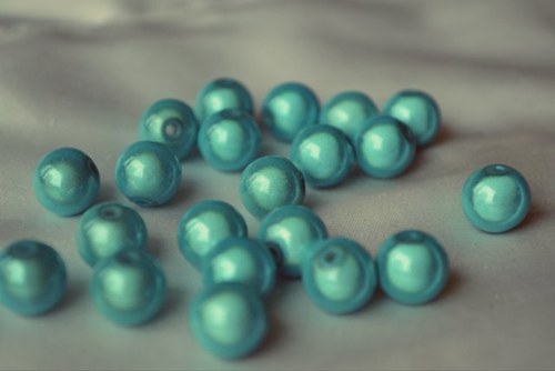 Korálky magic tyrkys, 6mm, 10ks