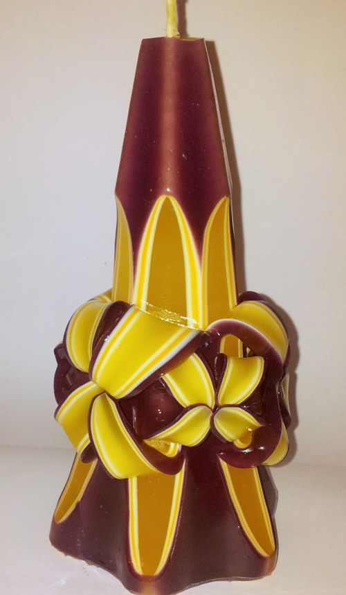 Řezaná svíčka 16cm — foto 1