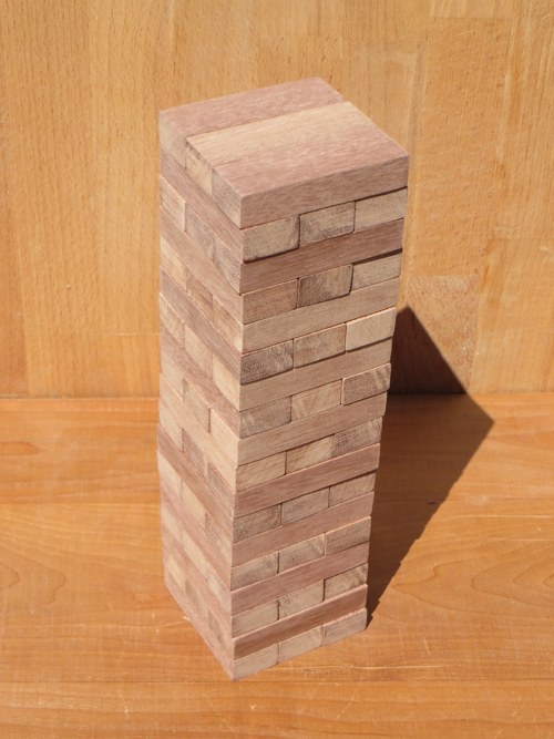 Dřevěná hra jenga — foto 1