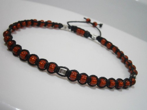 Nákotník/náramek na nohu (macramé) — foto 1