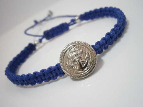 Námořnický náramek (macramé) - unisex — foto 1
