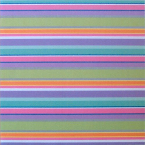 Scrapbookový papír Tropical Stripe — foto 1