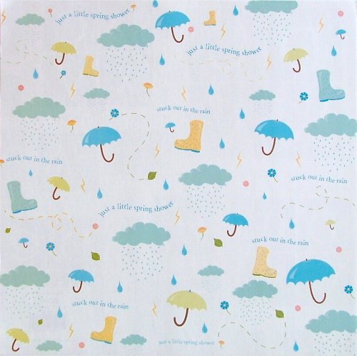 Scrapbookový papír Rainy Day — foto 1