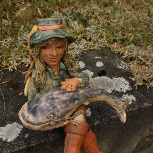 Vodník Janek se sumcem-22cm — foto 1