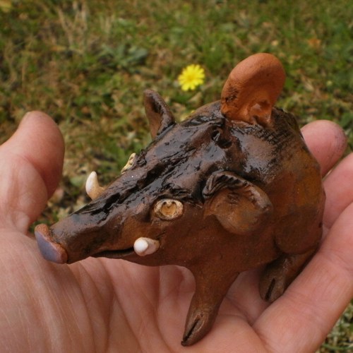 Zvonek divočácký-6,5cm — foto 1