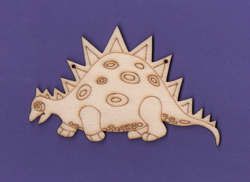 Dřevěný výřez, Dinosaurus Tomík