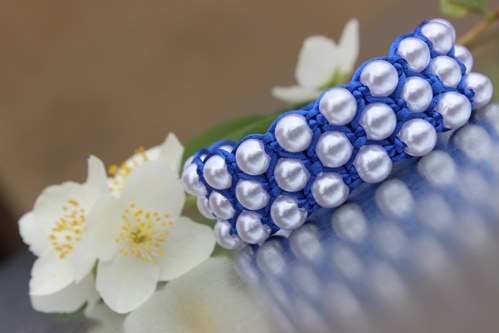 Blue Elegance.. Triple Shamballa — foto 1