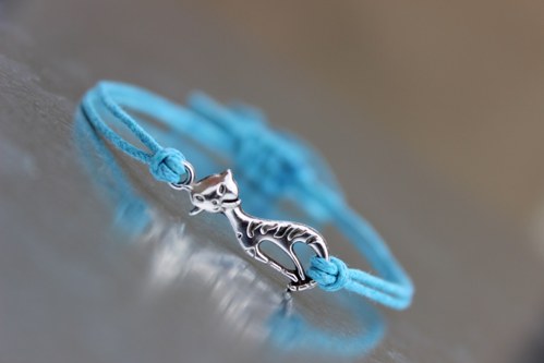 Kočka pro kočku.. ;) Simple macramé — foto 1