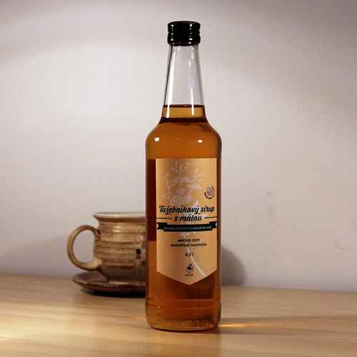 Tužebníkový sirup s mátou (500 ml)
