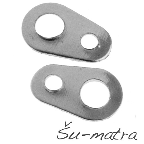 Zakončení řetízku, 4x7 mm (20 ks)
