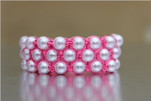 Sladce růžová.. Triple Shamballa — foto 1