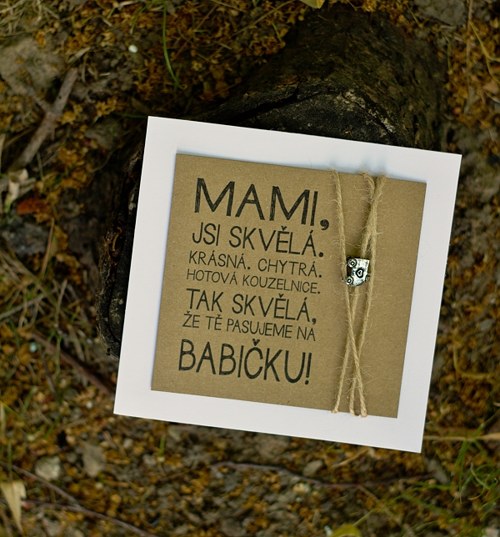 Korálek 'Maminko, budeš babička!' — foto 1