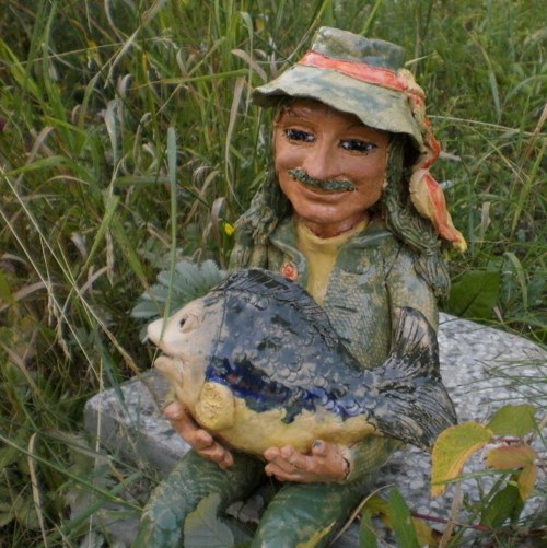Hastrman Ludvík,s kaprem,37cm — foto 1