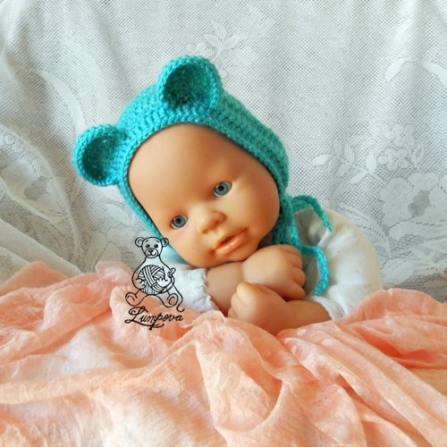 Newborn čepička sleva — foto 1