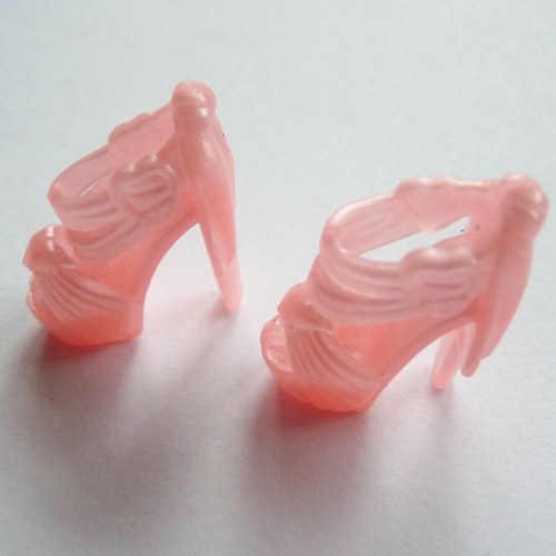 Letní botky pro Barbie růžové — foto 1