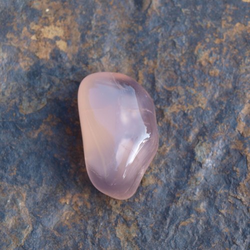 Chalcedon růžový,valounek — foto 1