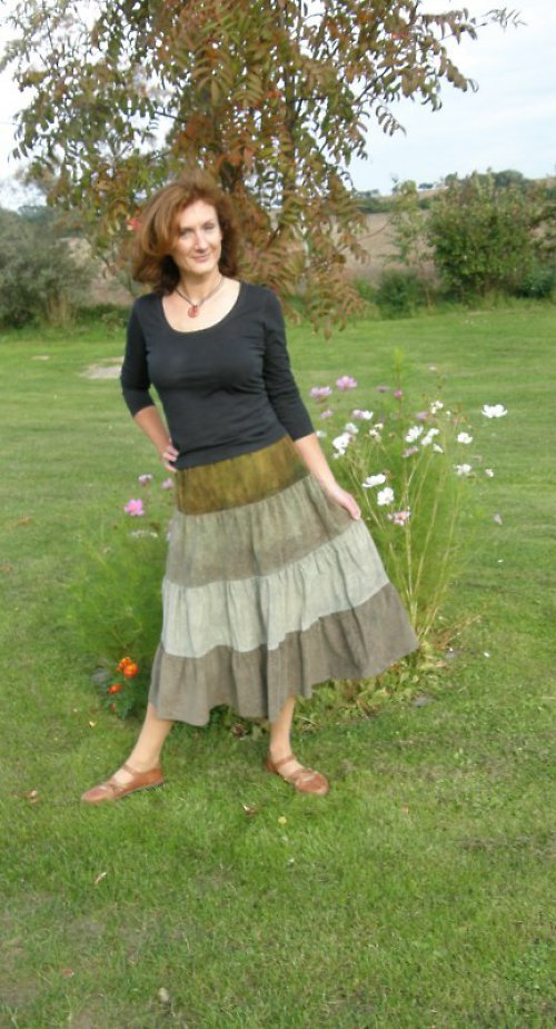 Sukně manšestrová — foto 1