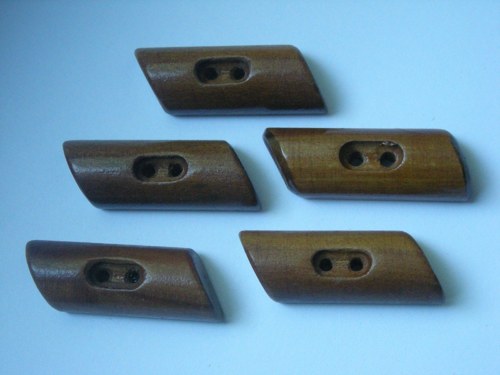 Knoflíky - dřevěné