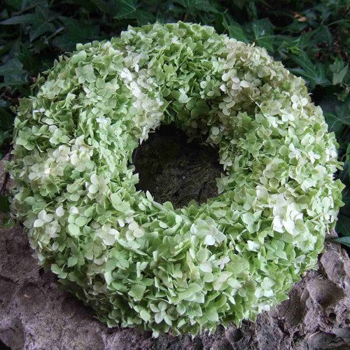 Věnec 30 cm-Jednoduše...hortenzie! — foto 1