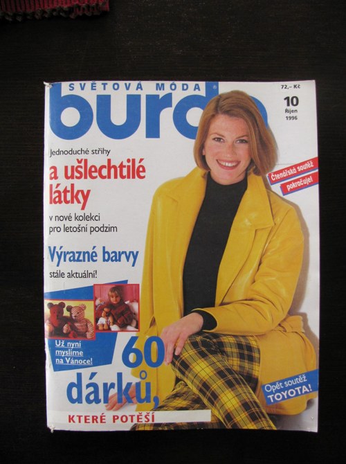 Burda světová móda 10/1996 — foto 1
