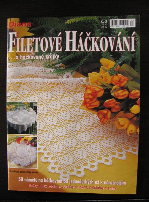 Filetové háčkování Diana č.3 — foto 1