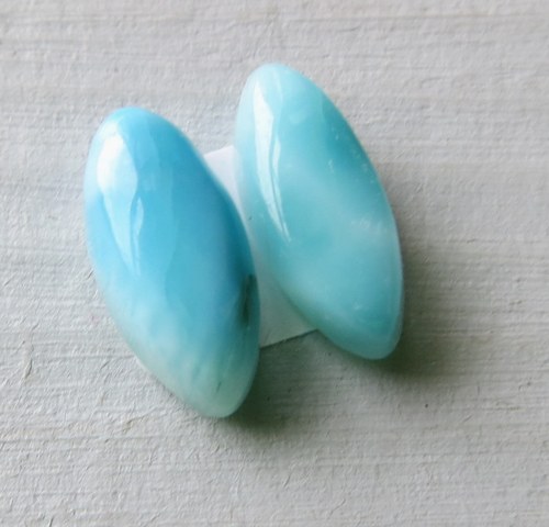Larimar , Andělský kámen,pár č.02 — foto 1