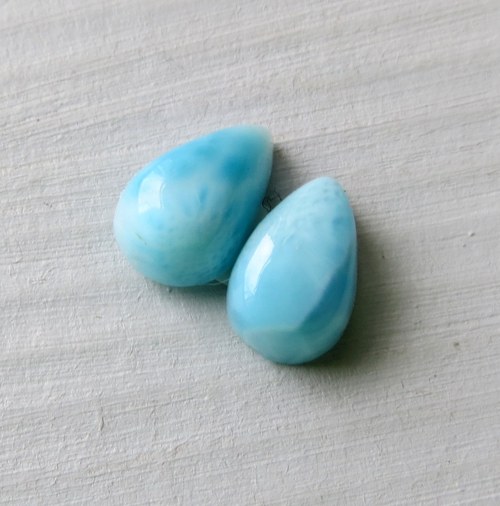Larimar , Andělský kámen,pár č.08 — foto 1