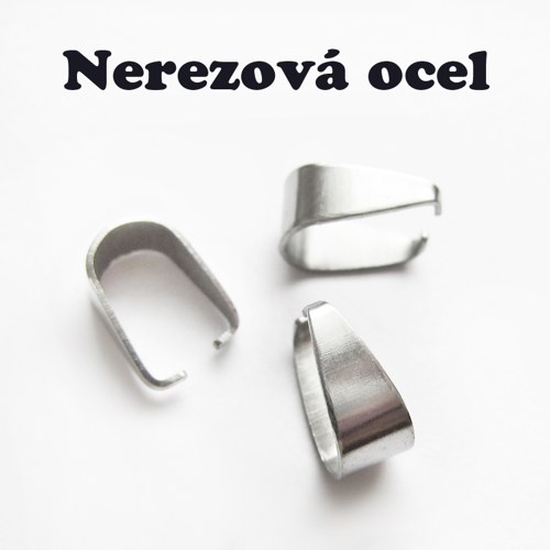 Šlupna z nerezové oceli, 10 ks