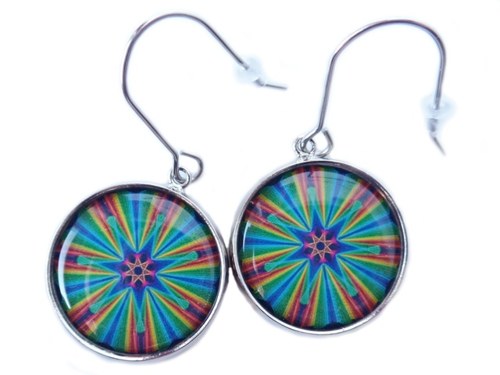 Náušnice Magická mandala 177