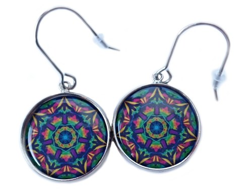 Náušnice Magická mandala 178