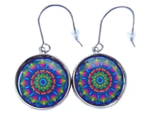 Náušnice Magická mandala 184 — foto 1